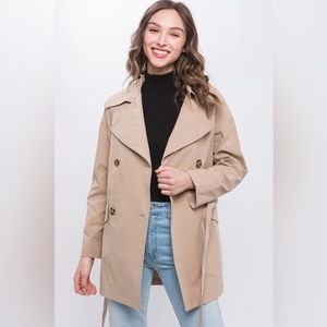 Love Tree Tan Trench